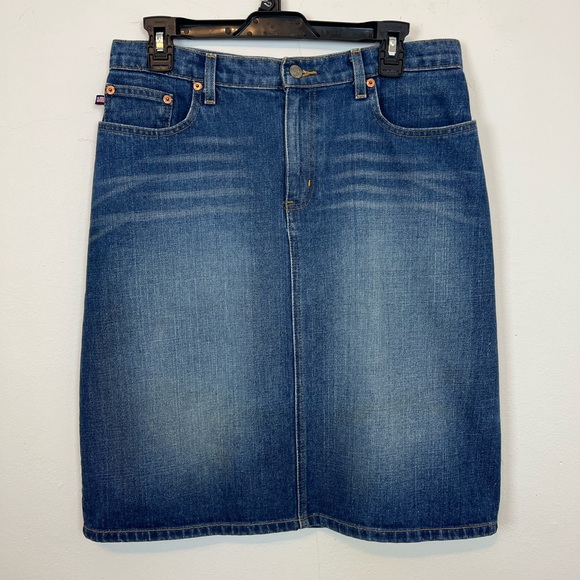 Ralph Lauren Polo Denim Skirt Size 8 - Picture 1 of 3